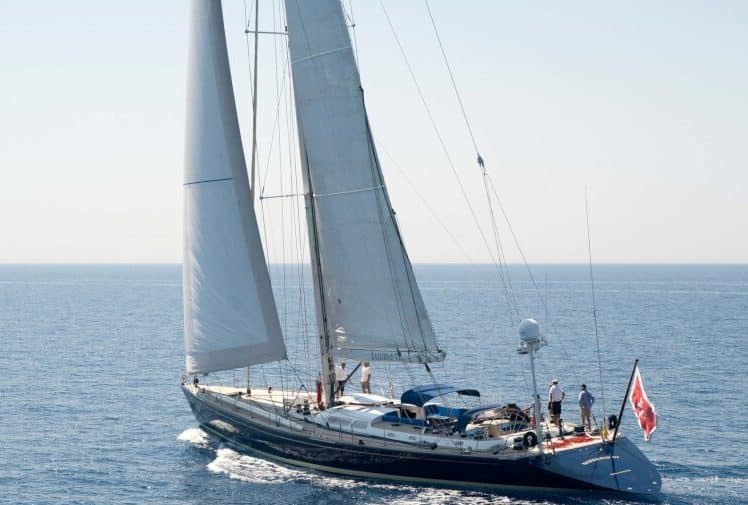 Superyacht for sale at the Palma International Boat Show